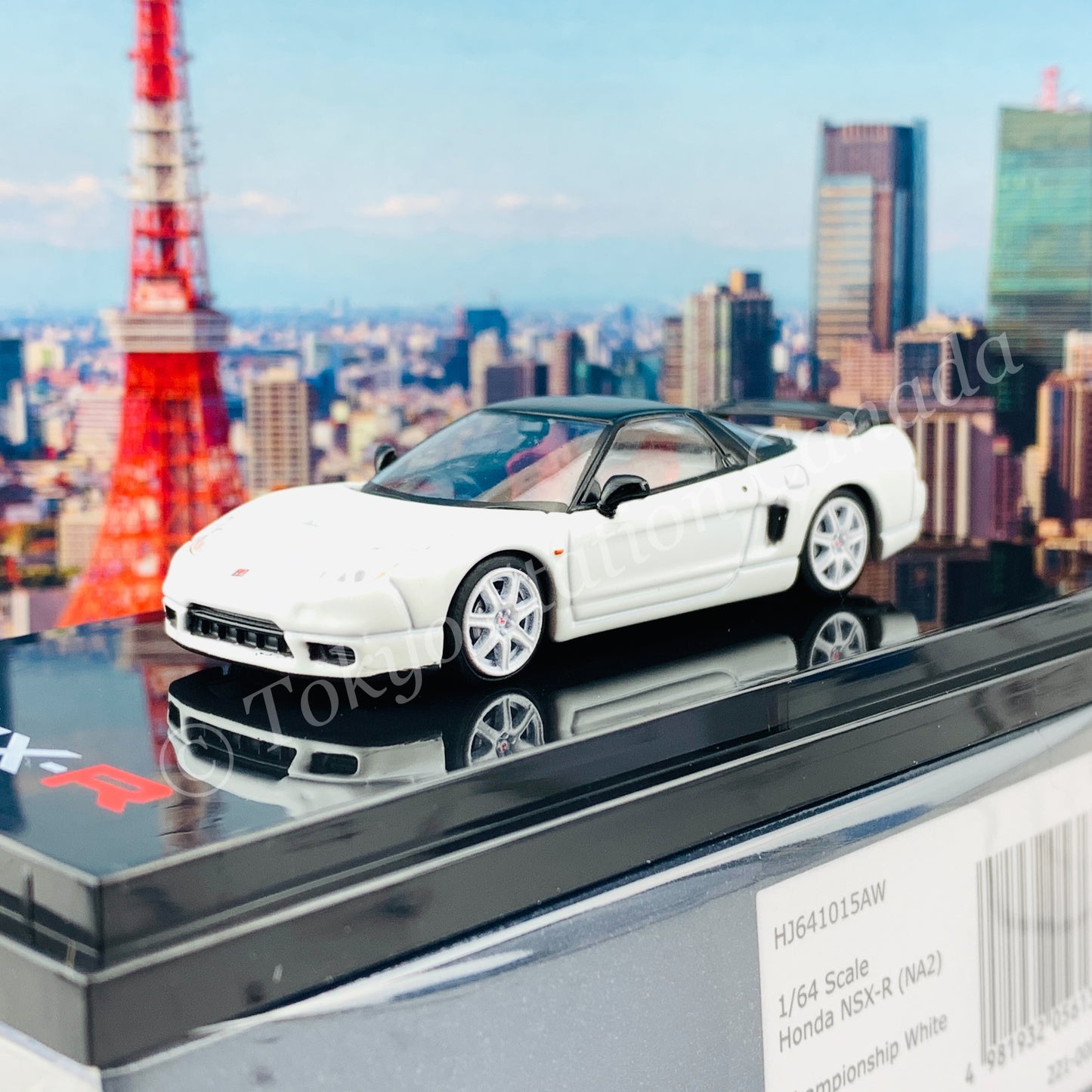 HOBBY JAPAN 1/64 Honda NSX-R (NA2) Championship White HJ641015AW