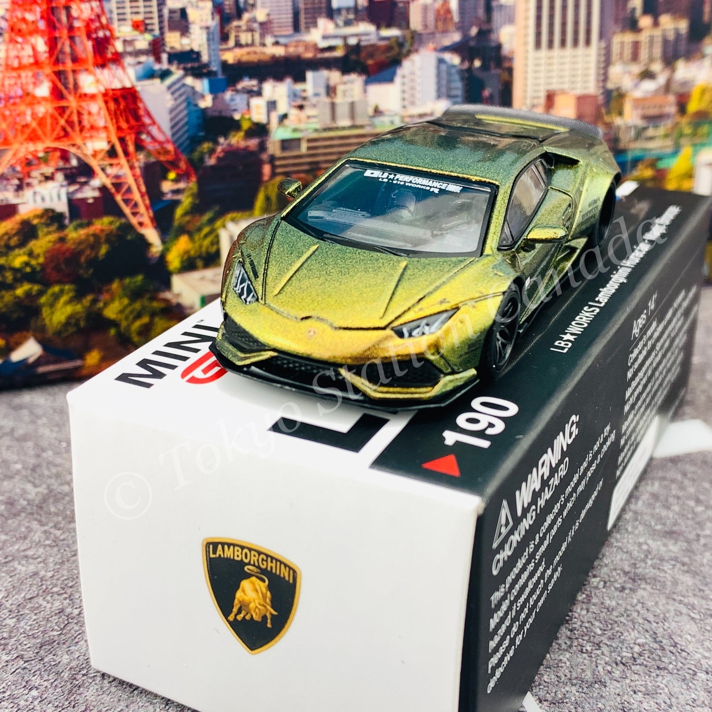 MINI GT 1/64 LB WORKS Lamborghini Huracán ver. 2 Magic Bronze LHD MGT00190-L