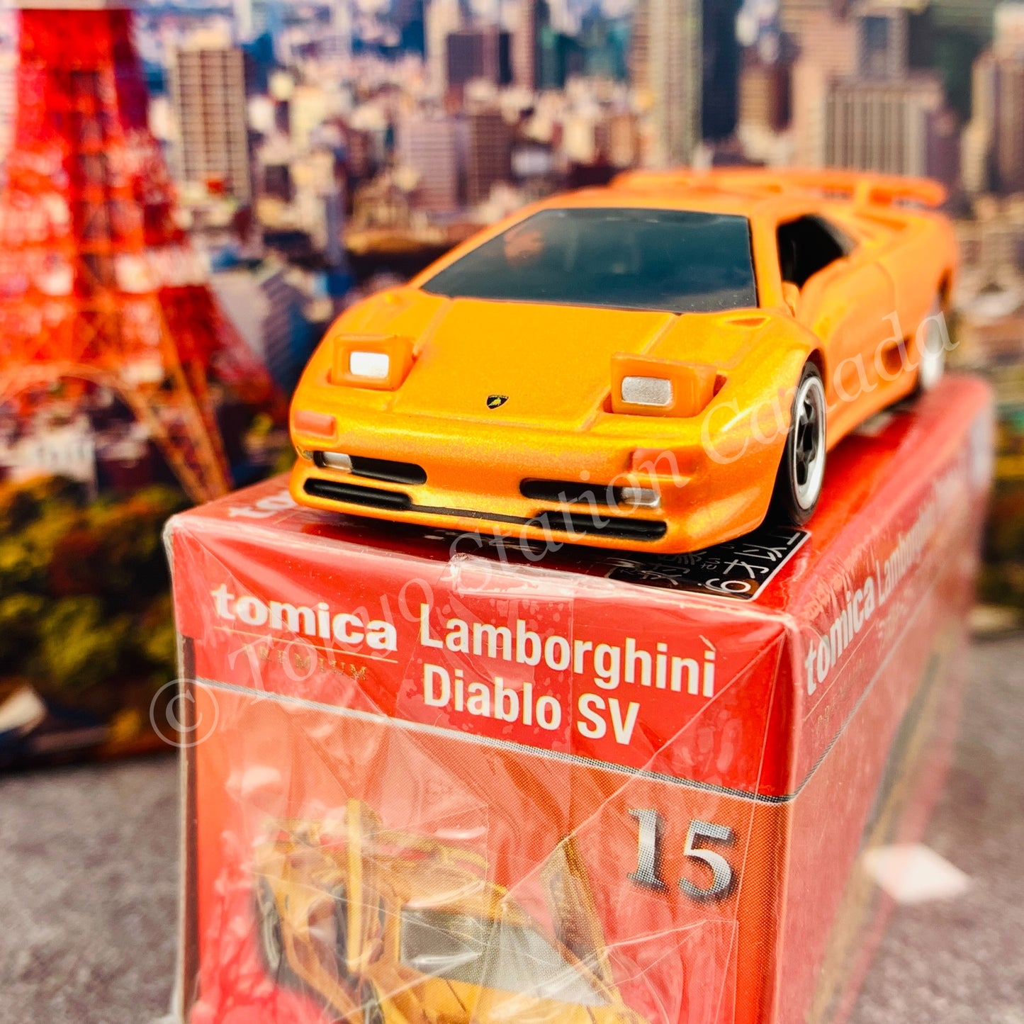 Tomica Premium 15 Lamborghini Diablo (Tomica Premium Release Commemorative Specificationトミカプレミアム発売記念仕様)