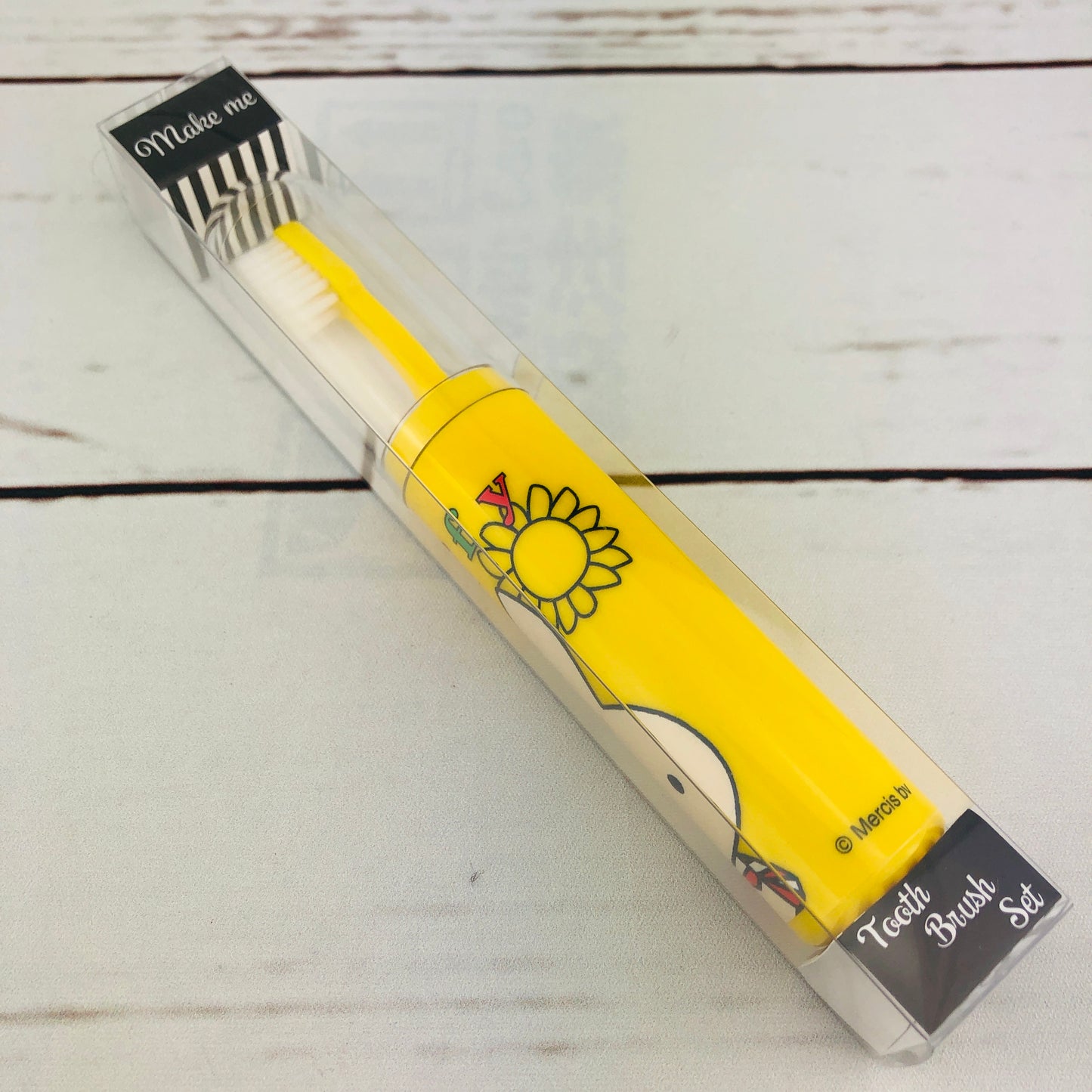 Showa x miffy Tooth Brush Set (Yellow) DBM-072 Made in Japan