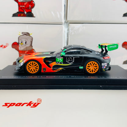 Sparky 1/64 Mercedes-AMG GT3 - SunEnergy1 Racing - Petitl Le Mans 2017 T. Vautier - K. Habul - D. von Moltke Y158