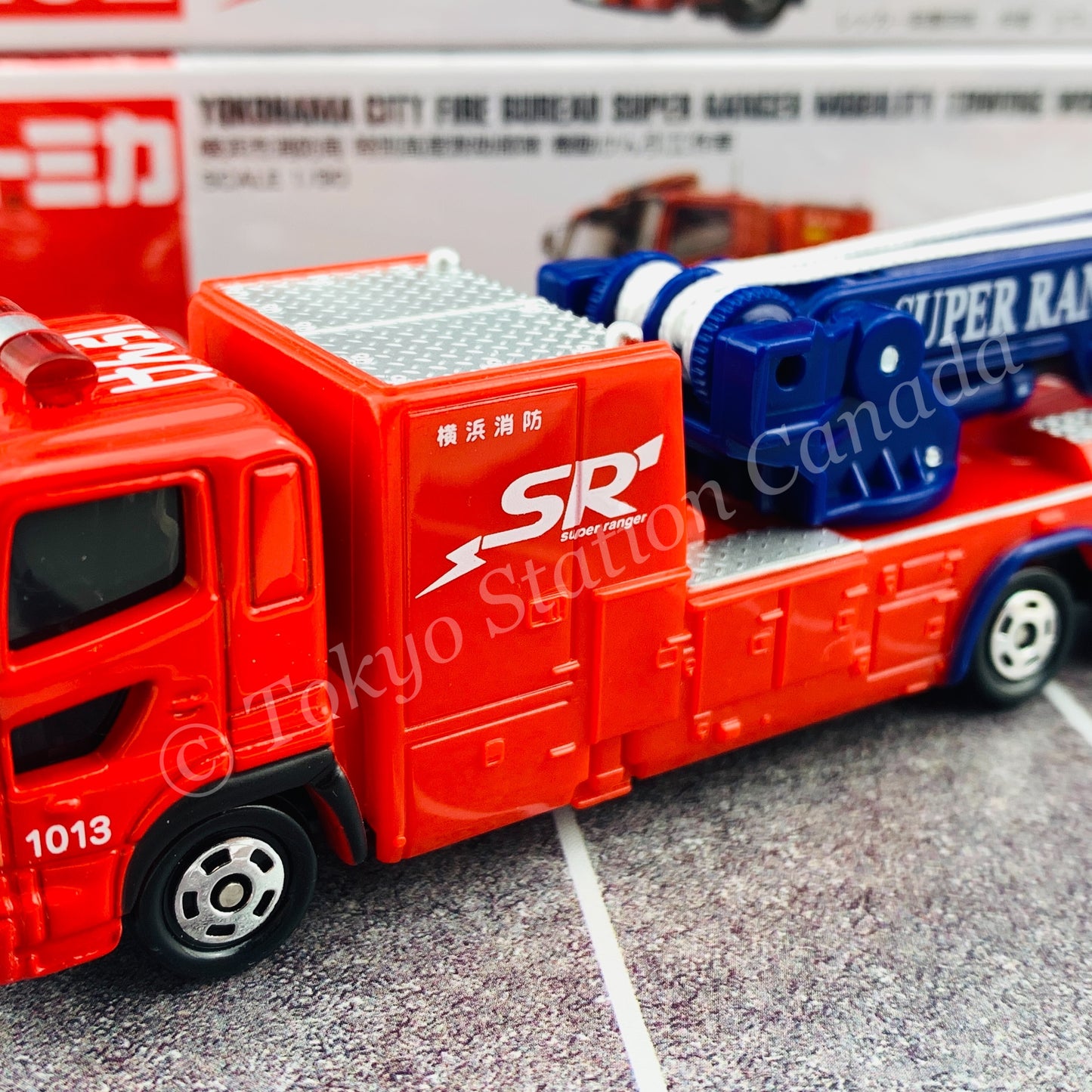 TOMICA 132 Yokohama City Fire Bureau Super Ranger Mobility Towing Work Vehicle