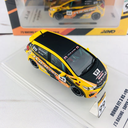 INNO64 HONDA FIT 3 RS #99 J'S Racing - Super Taikyu 2014 CARLOVERDIECAST Special Edition IN64-GK5-JS99
