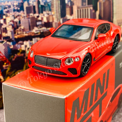 MINI GT 1/64 Bentley Continental GT St James Red RHD MGT00216-R