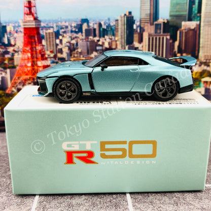 ERA CAR 1/64 SP Nissan GT-R50 By Italdesign - Production Version Pink Greenish NS21GTRSP48