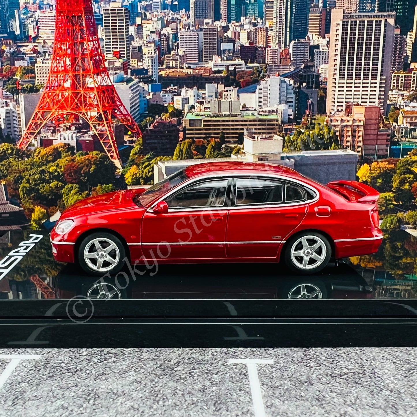 HOBBY JAPAN 1/64 Toyota ARISTO V300 VERTEX EDITION Red HJ641030AR