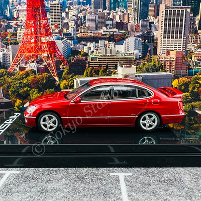 HOBBY JAPAN 1/64 Toyota ARISTO V300 VERTEX EDITION Red HJ641030AR