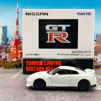 Tomica Limited Vintage Neo 1/64 Nissan GTR Premium Edition 2017 Model WHITE LV-N148c
