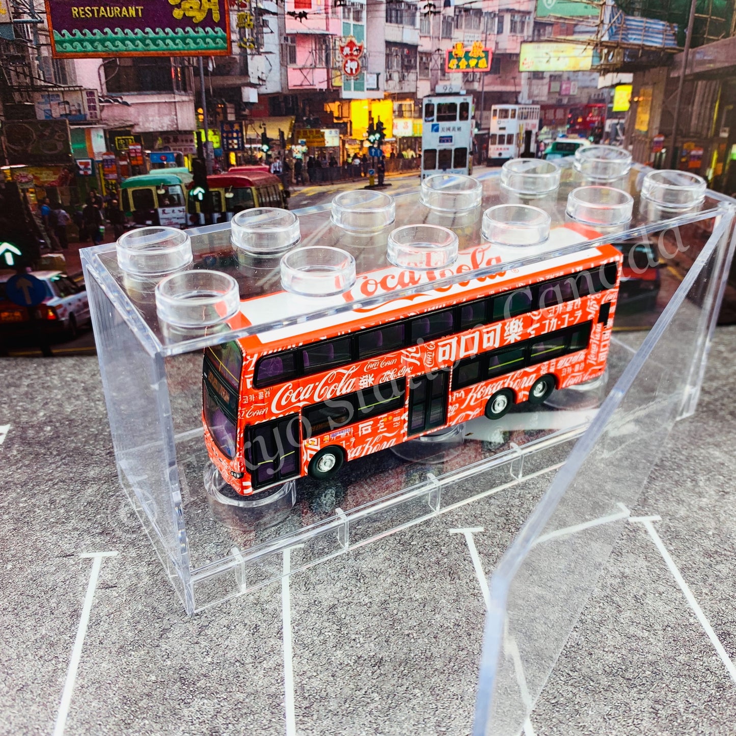 Tiny 微影 B9TL Bus Coca-Cola 可口可樂 COKE020 (Sai Kung 792M 西貢)