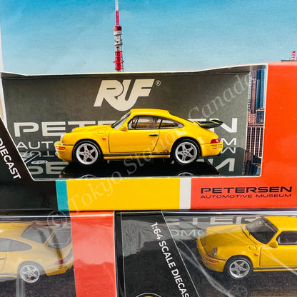 PARA64 1/64 RUF CTR Yellowbird 1987 Blossom Yellow PETERSEN AUTOMOTIVE MUSEUM Version LHD PA-55291 PM