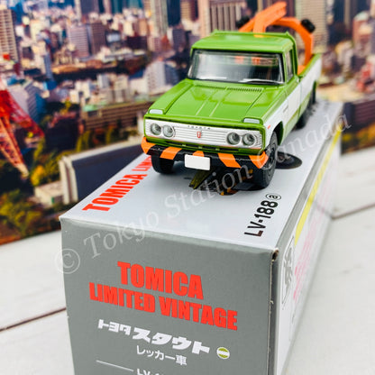 Tomytec Tomica Limited Vintage 1/64 Toyota Stout Wrecker (Green) LV-188a