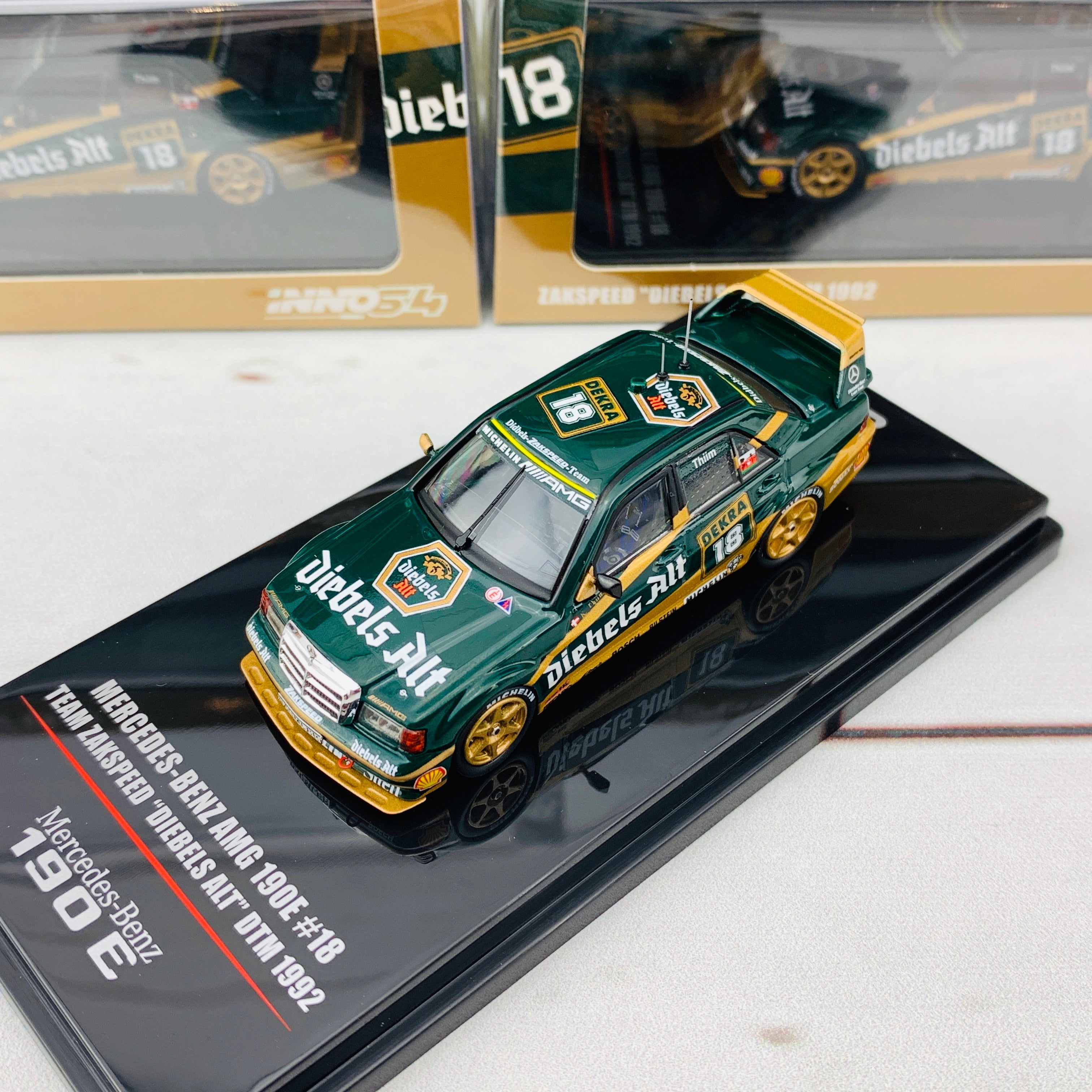 INNO64 MERCEDES BENZ AMG 190E 2.5-16 EVO II #18 Team Zakspeed