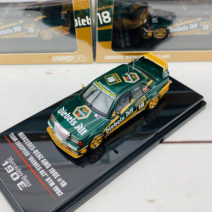 INNO64 MERCEDES BENZ AMG 190E 2.5-16 EVO II #18 Team Zakspeed "Diebels Alt" DTM 1992 IN64-190E-ZS18