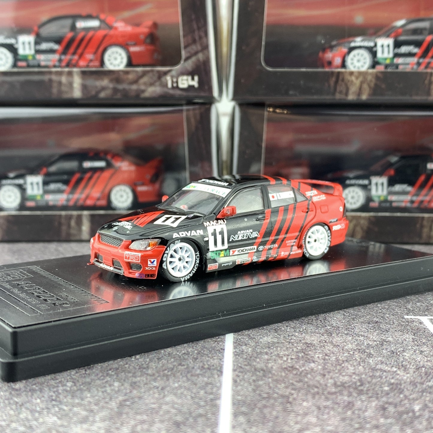 INNO x POPRACE Toyota Altezza Macau Guia Race 2001 #11 PR64-ALT-01M11