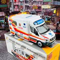 TINY 微影 162 Mercedes Benz Sprinter Ambulance Hong Kong FSD (A237) ATC65079