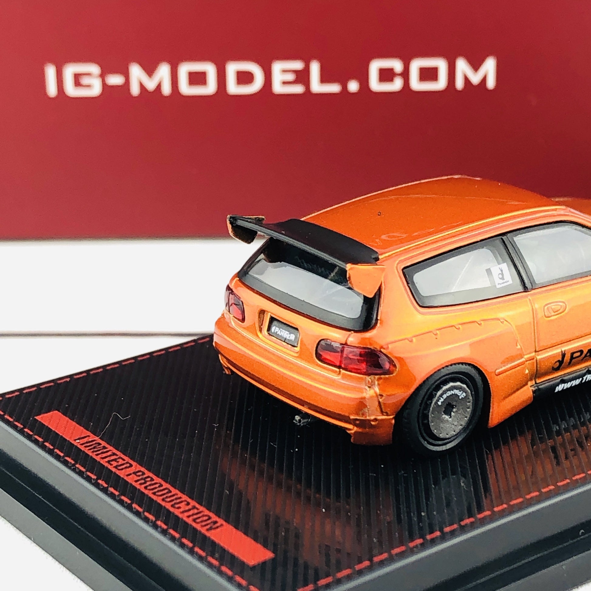 Ignition Model 1/64 Pandem Civic (EG6) Orange Metallic 1702