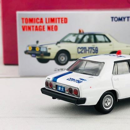 Tomica Limited Vintage 1/64 Nissan Skyline 2000 Turbo GT-E.S TEST CAR (1980) OGIKUBO-DAMASHII Vol.4