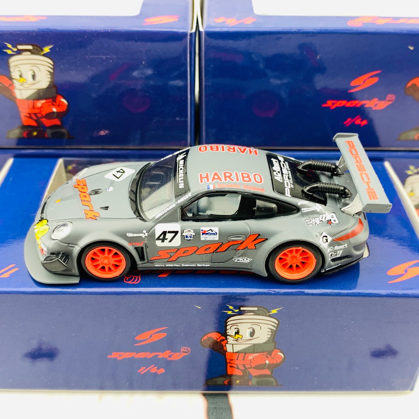 Sparky 1/64 PORSCHE 997 GT3R - PIKES PEAK 2012 #47 Y025