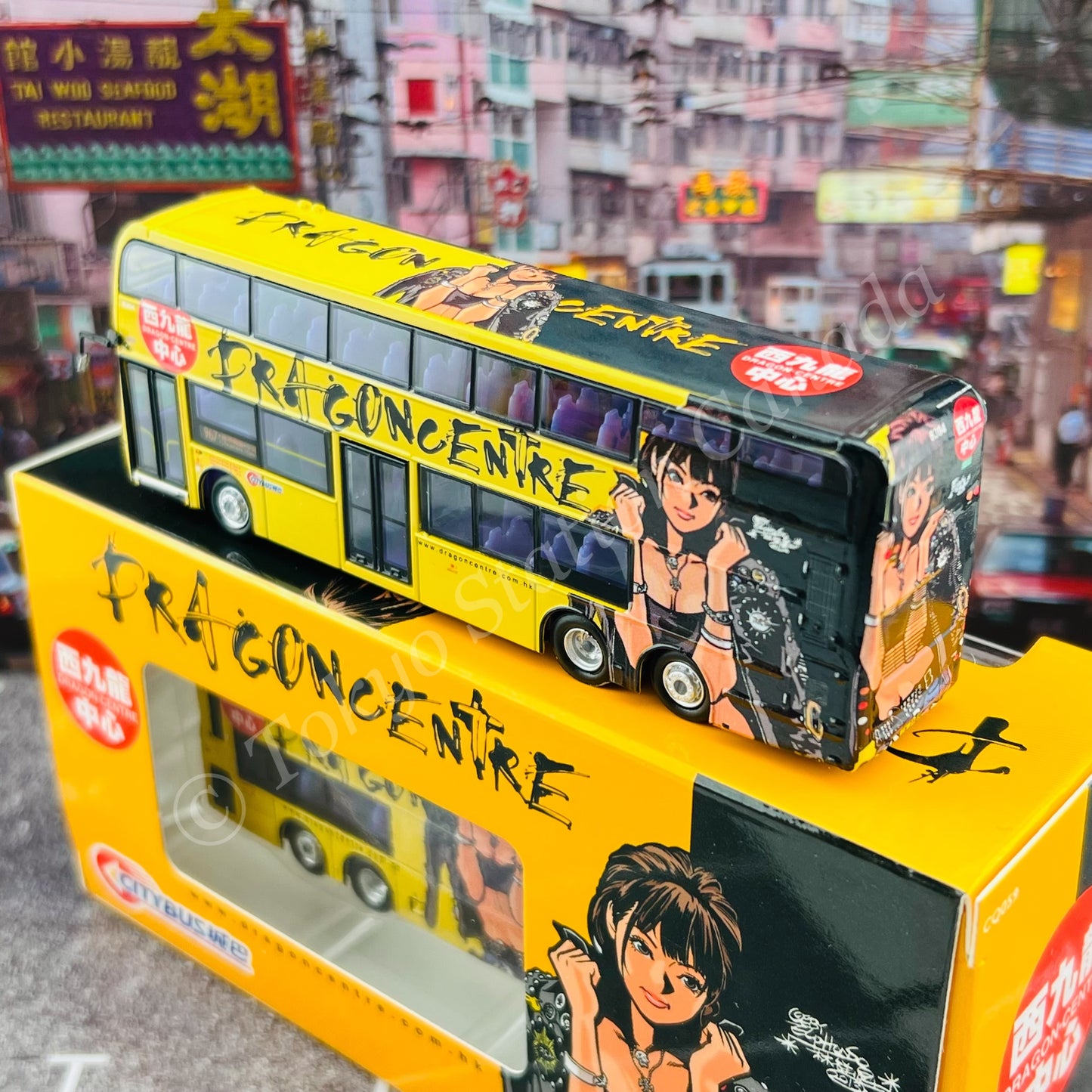 Model 1 1/120 Citybus ADL Enviro500MMC Facelift 12.8m (Dragon Centre 西九龍中心) 金鐘 967 Admiralty