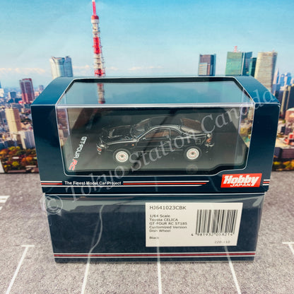 HOBBY JAPAN 1/64 Toyota CELICA GT-FOUR RC ST185 Customized Version Dish Wheel Black HJ641023CBK