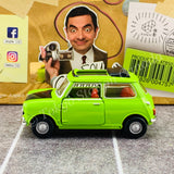 TINY 微影 Mr Bean's MINI Set ( Sunroof open Mini cooper + Mr Bean's Figure with suitcase) LHD ATBS018