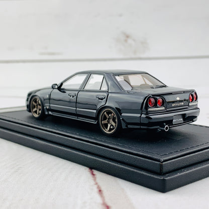 Ignition Model 1/43 Nissan Skyline 25GT Turbo ER34 Black IG1614