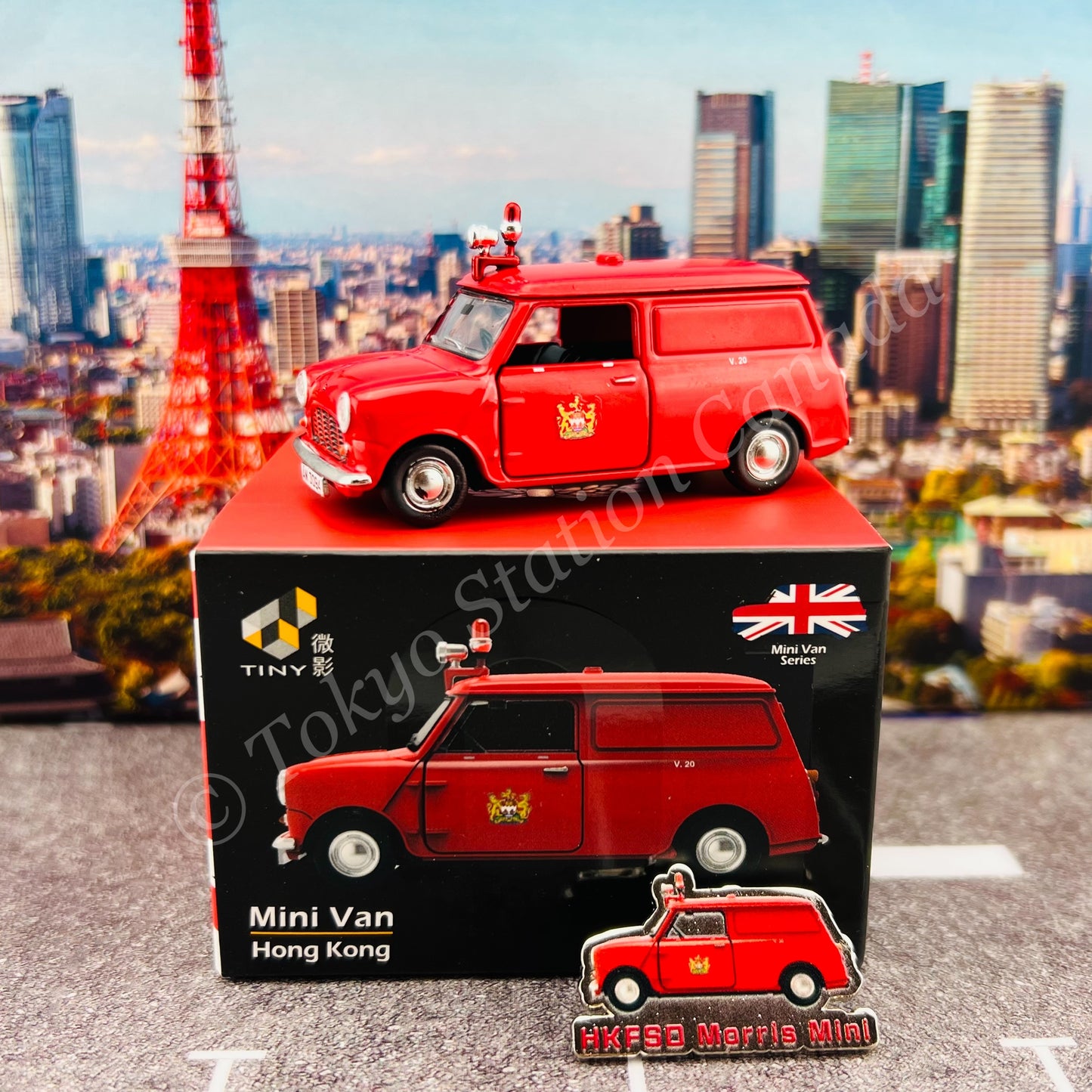 TINY 微影 1/50 Morris Mini Van HKFSD ATC65200