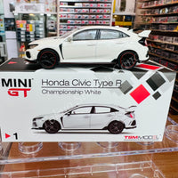 MINI GT 1/64 Honda Civic Type R (FK8) Championship White RHD MGT00001-R