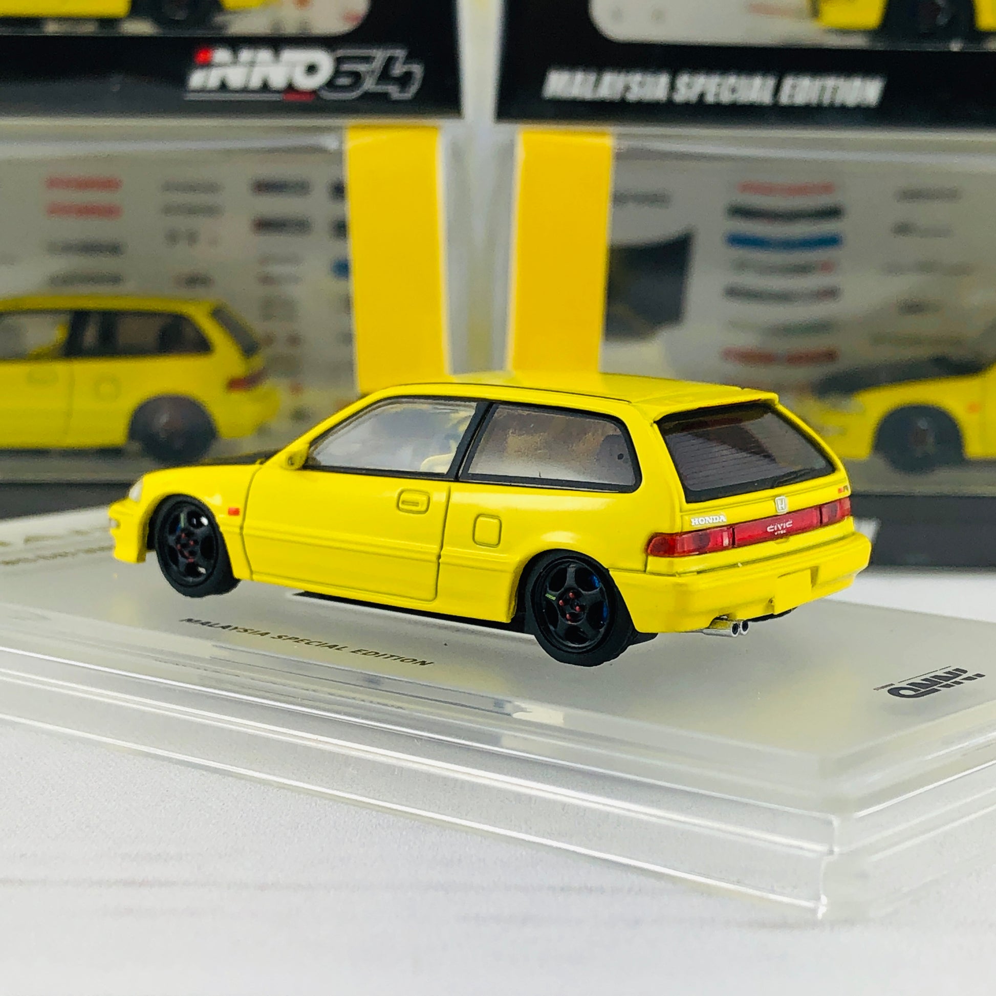 INNO64 HONDA CIVIC EF9 SiR Malaysia Special Edition IN64-EF9-YLMLS