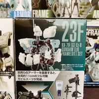 GFRAME 08 Mobile Suit Gundam 23A RX-79(G) Ez-8 Gundam Ez-8 Armor Set and 23F RX-79(G) Ez-8 Gundam Ez-8 Frame (01) Set
