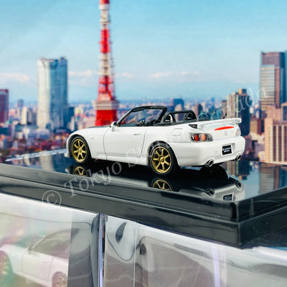 HOBBY JAPAN 1/64 Mugen S2000 White HJ641020MW