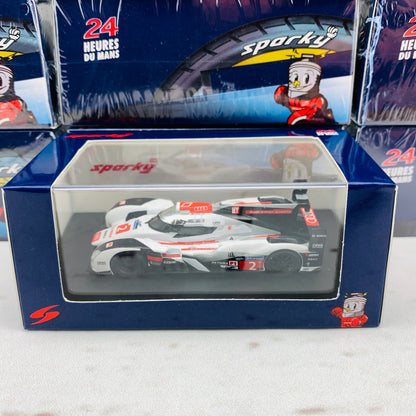 Sparky 1/64 AUDI R18 E-TRON QUATTRO NO.2 AUDI SPORT TEAM JOEST WINNER 24H LE MANS 2014 A. LOTTERER - M. FÄSSLER - B. TRÉLUYER Y091
