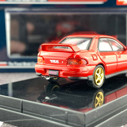 Hobby Japan 1/64 Subaru Impreza WRX GC8 STi Verion II Active Red HJ641013SR