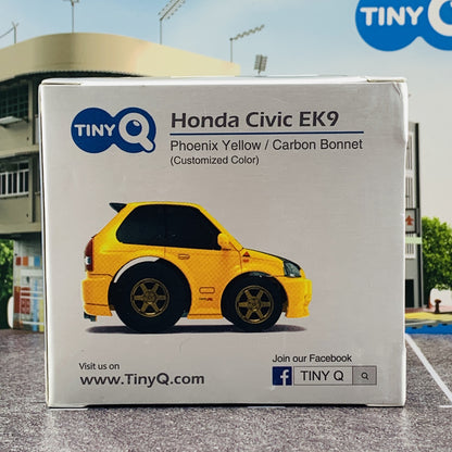 TINYQ Pro-Series 02 - Civic EK9 (Yellow with Carbon Bonnet)