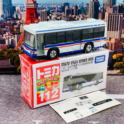 TOMICA 112 Isuzu Erga Rinko Bus First Edition 初回特別仕様 4904810160885