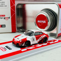 TARMAC WORKS 1/64 COLLAB64 RWB 993 Motul with Metal Oil Can T64-017-MO (Approx Restock by mid of October 2022 )