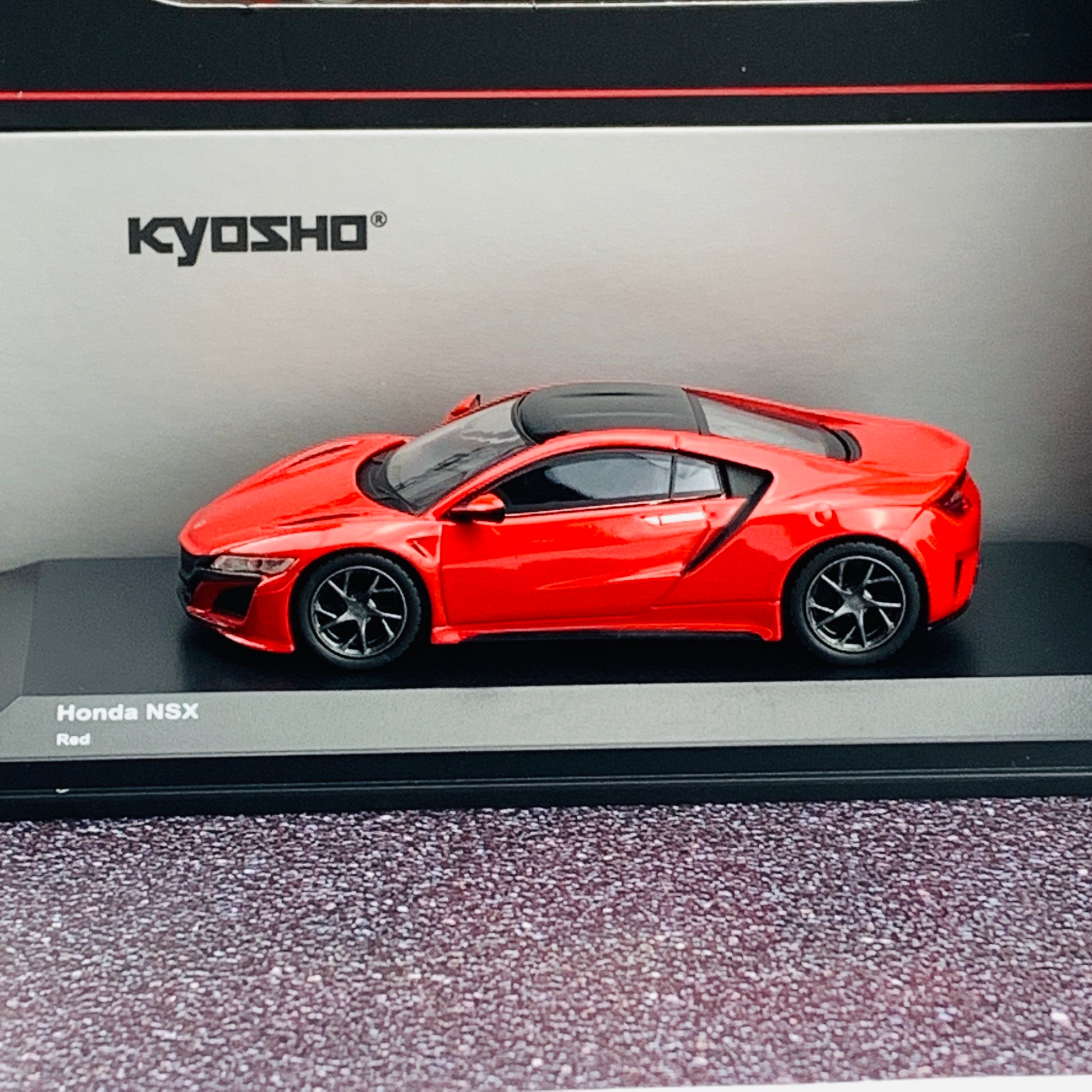 KYOSHO 1/64 Honda NSX Red KS07066A1