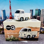 TinyQ Uno-Series 17 - Volkswagen T2 Pickup Truck (Lotus White) TinyQ-17a