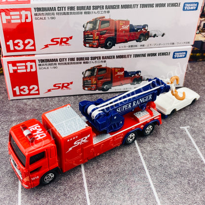 TOMICA 132 Yokohama City Fire Bureau Super Ranger Mobility Towing Work Vehicle