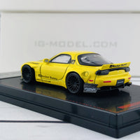 Ignition Model 1/64 Rocket Bunny RX7 (FD35) Yellow 1410