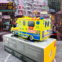 TINY 微影 158 Mercedes-Benz Sprinter FL HKFSD Ambulance SSU 消防處救護車 (A459)ATC65077