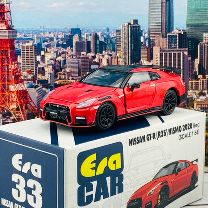 ERA CAR 33 1/64 Nissan GTR R35 NISMO 2020 Red NS20GTRRN33