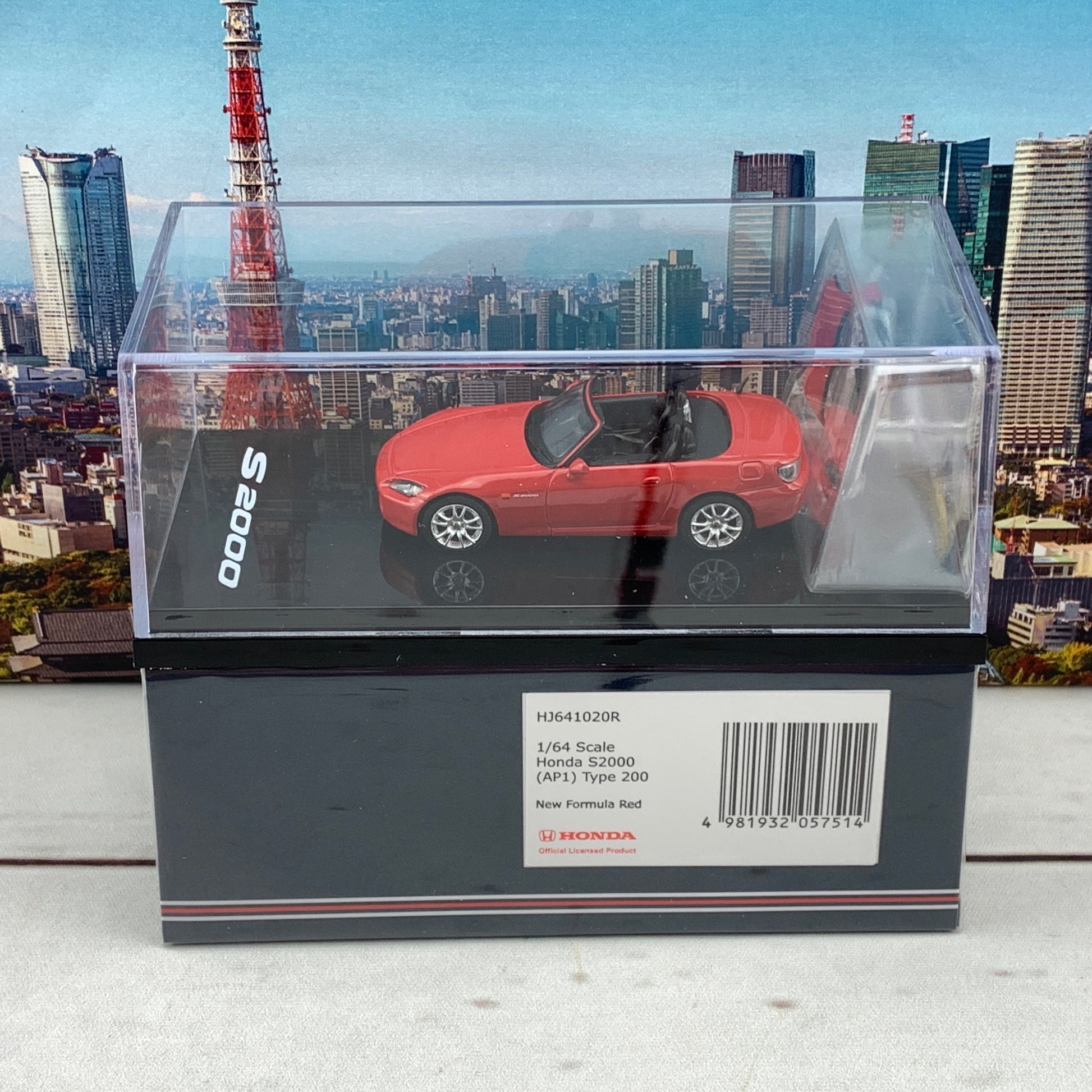 HOBBY JAPAN 1/64 Honda S2000 AP1 Type 200 New Formula Red HJ641020R