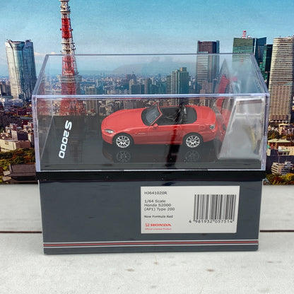 HOBBY JAPAN 1/64 Honda S2000 AP1 Type 200 New Formula Red HJ641020R