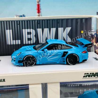 INNO64 1/64 997 LIBERTY WALK Baby Blue IN64-997LB-BBL