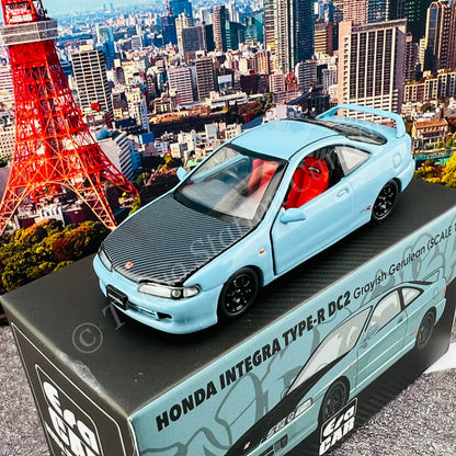 ERA CAR 1/64 Honda Integra Type-R DC2 Grayish Gerulean HA20DC2SP70