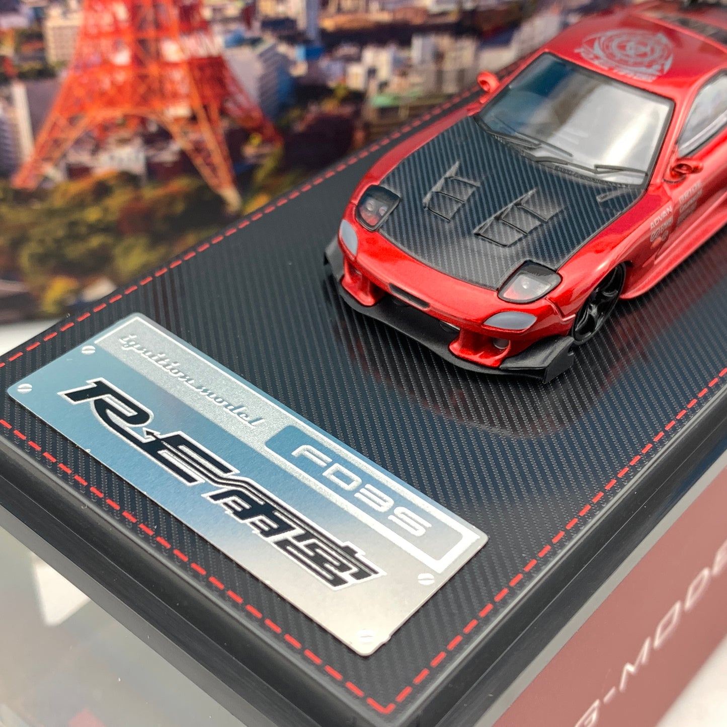 Ignition Model 1/64 Mazda RX7 FD3S RE Amemiya Red Metallic IG2063