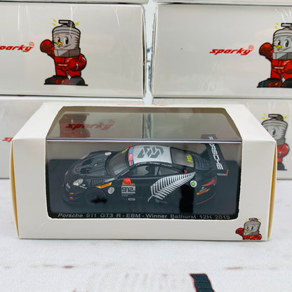 Sparky 1/64 PORSCHE 911 GT3 R NO.912 EBM Winner Bathurst 12H 2019 D. Werner - D. Olsen - M. Campbell Y160