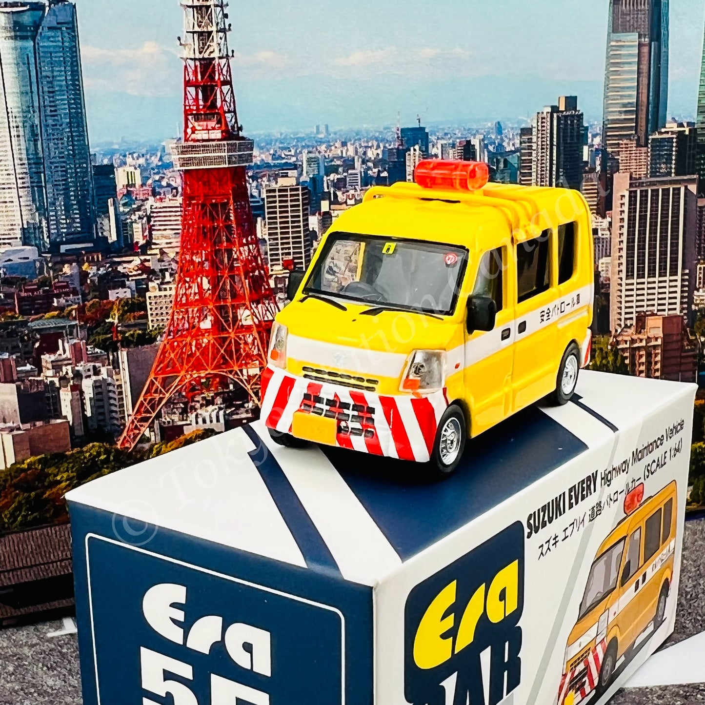 ERA CAR 1/64 Suzuki Every Highway Maintance Vehicle (4897099931812)