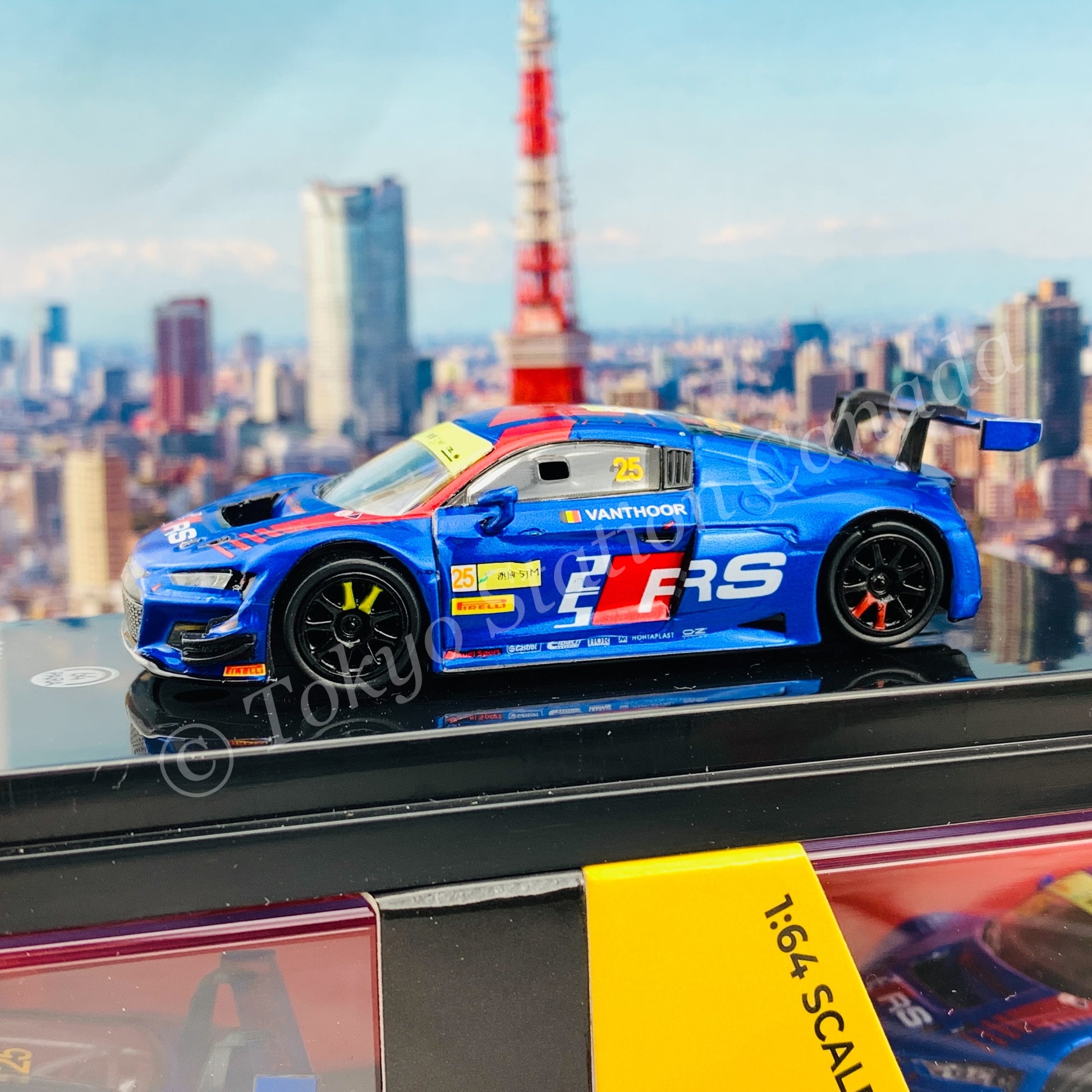 PARA64 1/64 Audi R8 LMS 2019 - 2019 FIA Macau GT Team WRT Vanthoor #25 PA-55255